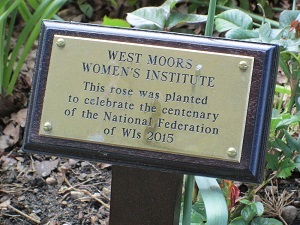 womens institute plaque