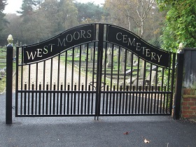 Cemetery Gateway 2020 installation