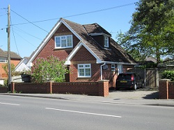 Bungalow on site of St. John's church