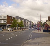Station Road shopping area