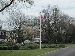 Flagpole on The Petwyn