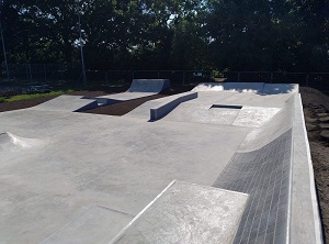 Skatepark almost there