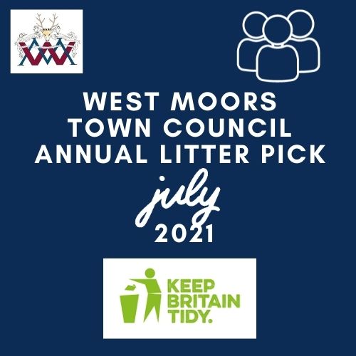 West Moors Annual Litter Pick July 2021