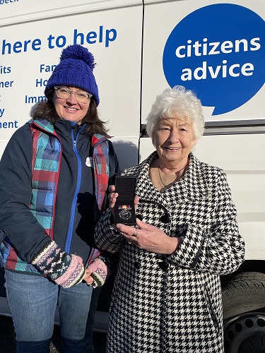 Citizens Advice helps local resident obtain medal for late husband 