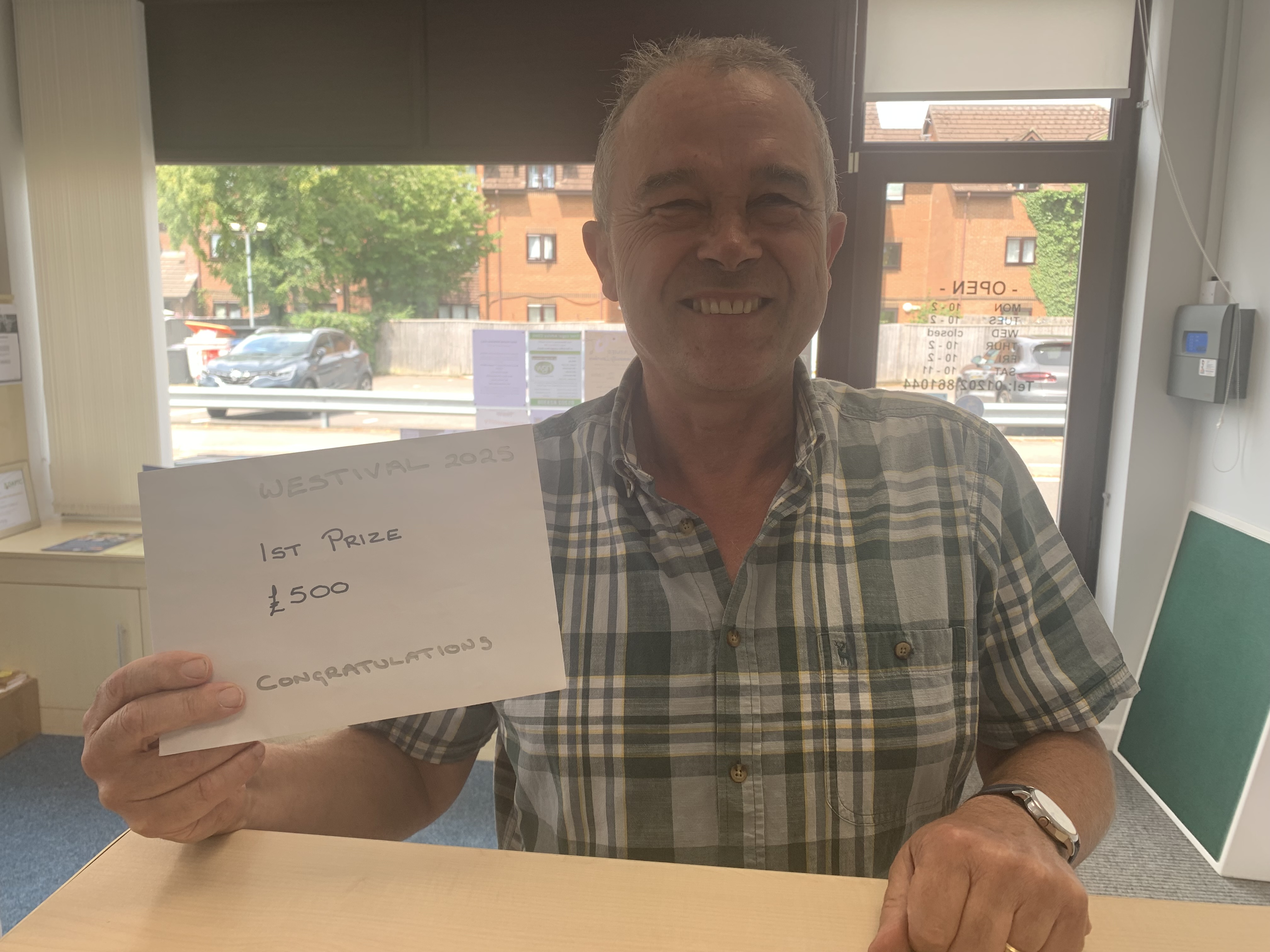 Cash Raffle Winners!